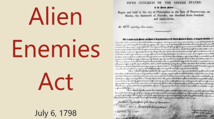 मास डिपोर्टेसन गर्न २२७ वर्ष पुरानो युद्धकालीन कानून ब्युँत्याउने तयारी